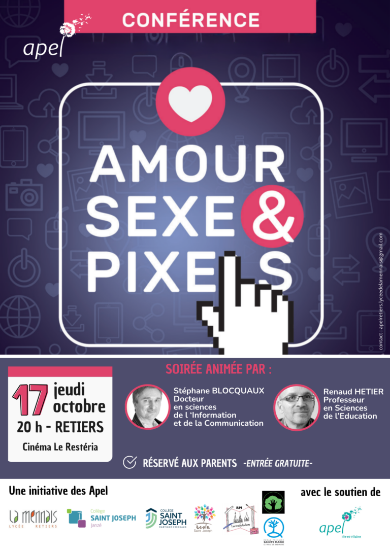 Conférence sur le numérique « Amour, Sexe et Pixels »